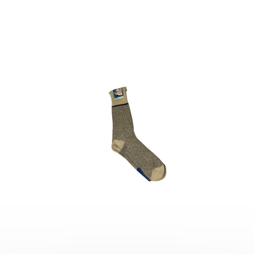🆕 Woodward’s 7 Star Quality Vintage Grey Wool Socks - Men’s Size 12